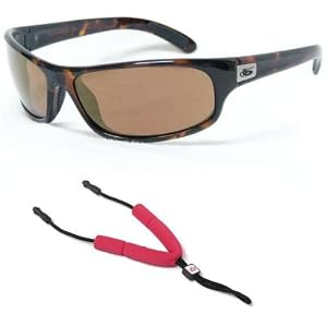Buy Bolle Marine Sunglasses Anaconda Dark Tortoise Frame with Polarized Inland Gold Lenses and... by Bolle