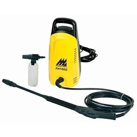 McCulloch FH160G 1,600 PSI 1.45 GPM Electric Pressure Washer with 20-Foot Hose