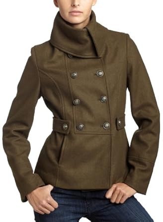 Coffee Shop Clothing on Amazon Com  Coffee Shop Junior S Military Coat Olive Small  Clothing