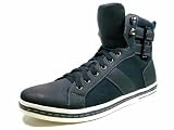 Delli Aldo High Top Sneakers Casual Fashion Lace Up Shoes Style In Italy