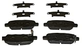 Beck Arnley  086-1687C  Ceramic Brake Pads