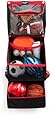 Crawford-Lehigh FSSBH16 Rawlings Horizontal Storage Organizer, Red/Black