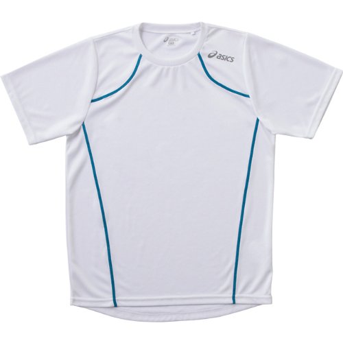アシックス ランニングTシャツ XX318N 半袖 ホワイト/ホワイト ユニセックス