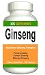 Gingseng 180 caps 1,000mg serving Tri-Ginseng Complex Siberian Panax Korean KRK SUPPLEMENTS