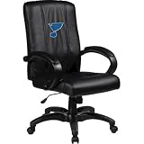 Home Office Chair with NHL Logo Panel Team: St. Louis Blues