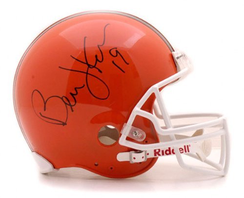 Bernie Kosar Autographed Pro-Line Helmet | Details: Cleveland Browns, Authentic Riddell Helmet