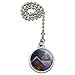 GRAPHICS & MORE Christmas Holiday Santa Claus on Roof Ceiling Fan and Light Pull Chain