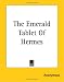 Book The Emerald Tablet Of Hermes