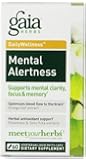 Gaia Herbs Mental Alertness Liquid Phyto-Capsules, 60 Count