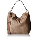 MG Collection Hobo Studded Tassel Bag