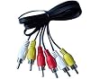 6ft RCA Composite Cable by Pexell