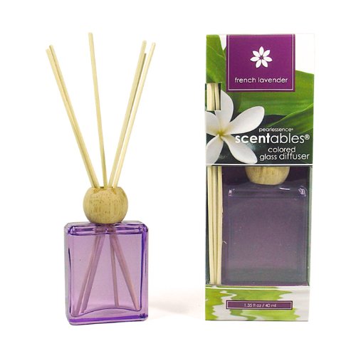 Pearlessence 51075 Scentables Colored Glass Diffuser French Lavender