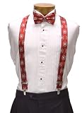 Ohio State Suspenders - Ohio State University Red Suspenders with O Logo