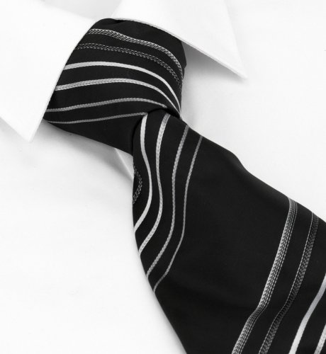 Machine Washable Thin Stripe Tie