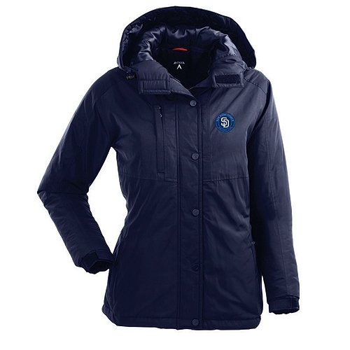 San Diego Padres Women's Trek Jacket by Antigua