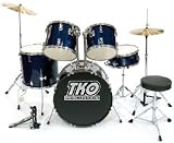 TKO 424 5 - Piece Drum Set - Metallic Blue - B000ZPQXH4
