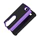 LG Leon Case, LG Tribute 2 Case, LK [Shock-Absorption] Hybrid Dual Layer Armor Defender Protective Case Cover for LG Leon / LG Tribute 2 (Purple)