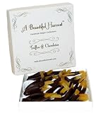 1/2lb Candied Orange Peel In Dark Belgian Chocolate