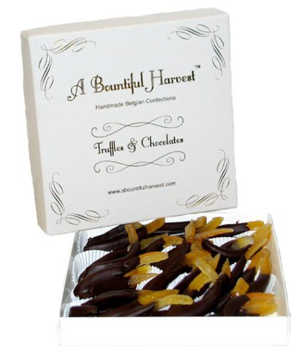 1 2lb Candied Orange Peel In Dark Belgian Chocolate by Fruit Slices