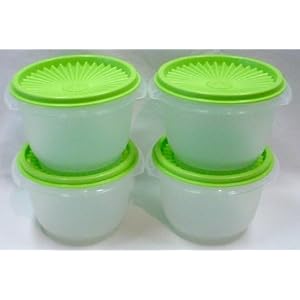 Tupperware Classic Servalier 4 Bowl Set 20 Oz NEW Rare by