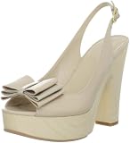 Nine West Women's Lizzie Slingback Pump,Light Natural,8 M US