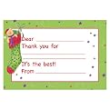 Kid's Stocking Thank You Fill-In Note Cards