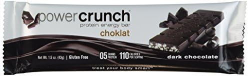 BioNutritional Research Group Choklat Crunch Protein Crisp Bars Dark Chocolate - 1.5 oz (43 g) bars - 12 count.(GLUTEN FREE) by Choklat Crunch