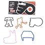Forever Collectibles NHL Philadelphia Flyers Philadelphia Flyers Logo Bandz Bracelets-2nd Version