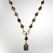 Handmade Shell Necklace - Sandy Amber