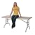 CENTRE FOLDING TABLE 1820MM LONG