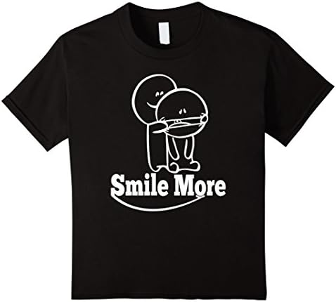 Kids Smile T-Shirt More 10 Black