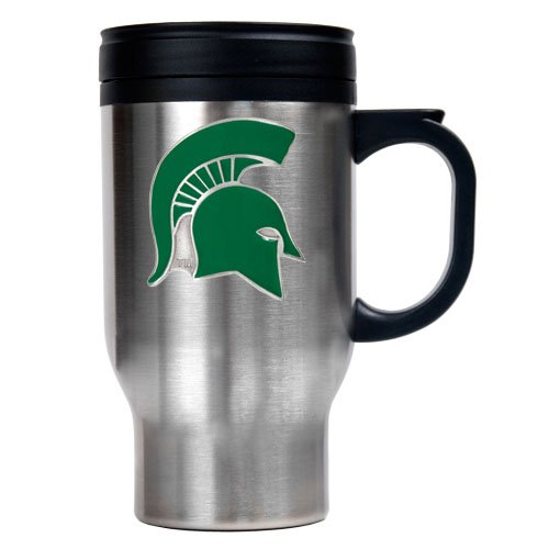 NCAA Michigan State Spartans 16-Ounce Stainless Steel Travel Mug
