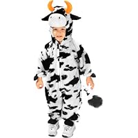 Child's Plush Cow Costume (Size: 4T)