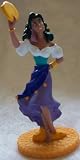 3" Disney Princess Esmeralda Doll Toy the Hunchback of Notre Dame Pvc Figure Doll Toy, Cake Topper
