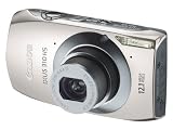 Canon IXUS 310 HS Digitalkamera (12 Megapixel, 4-fach opt. Zoom, 8,3 cm (3,2 Zoll) Display, Full HD, bildstabilisiert) silber