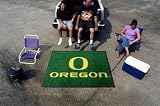 Univ of Oregon TAILGATER 5'x6' Floor Mat (Rug) - Oregon Ducks NCAA College Athletics