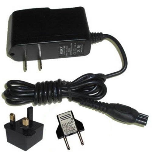 HQRP Adaptateur secteur pour Philips Rasoir RQ1075, RQ1095, RQ1085, RQ1077, RQ1087, RQ1095, RQ1087, RQ1085