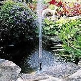 Solar powered water pond pump up to 90cm