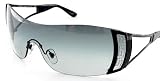 Versace - VERSACE 2058-B 2058B 1009/8G Soft Gray Lens & BLACK FRAME SIZE 01-37-115 SUNGLASSES