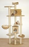 WILMA Heimtierprodukte Eck-Kratzbaum Willi 207cm Beige