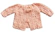 Handmade Acrylic Baby Sweater - Soft Apricot (100% Knitted By Hand)
