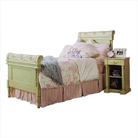 Paris Twin Bed Finish: Natural Wood