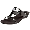 AK Anne Klein Women's Lanza T-Strap Sandal