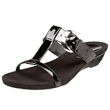 AK Anne Klein Womens Lanza T Strap Sandal