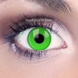 Funky Eyes Green UV Contact Lenses