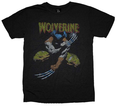  Wolverine X-Men Marvel Comics Vintage Style Soft T-Shirt Tee