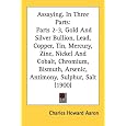 zinc bullion Assaying. in