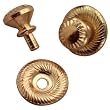 Dollhouse Miniature Traditional Victorian Brass Door Knobs
