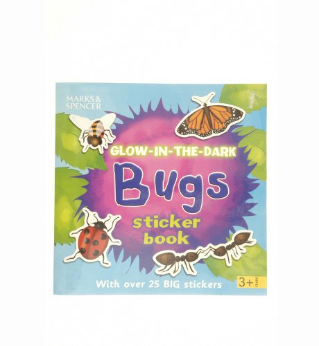 Glow In The Dark Bugs Sticker Book
