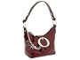 XOXO Tease Handbag Mini Hobo Purse in Berry